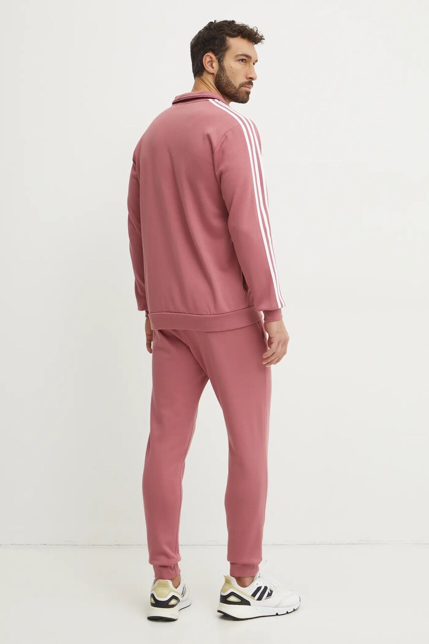 Спортивний костюм adidas Essentials чоловічий колір рожевий IY6661
