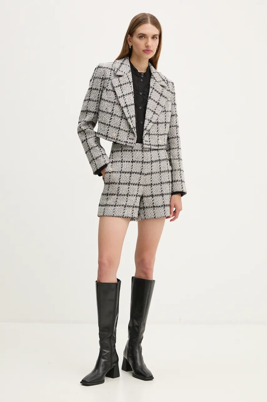 Сорочка Bruuns Bazaar CamillaBBDura shirt жіноча колір чорний regular класичний комір BBW4104