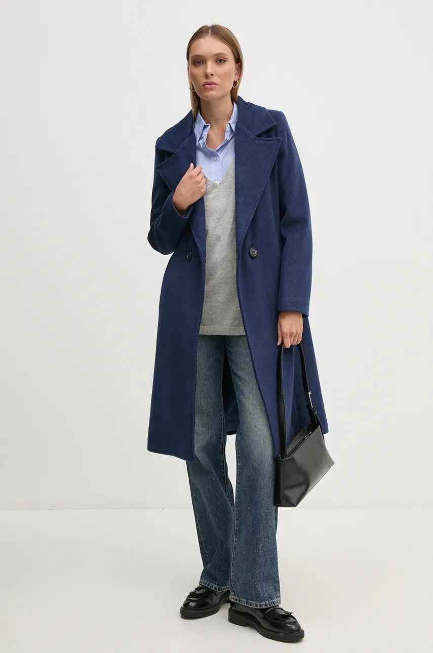 Бавовняна сорочка Lauren Ralph Lauren жіноча regular класичний комір 200940254