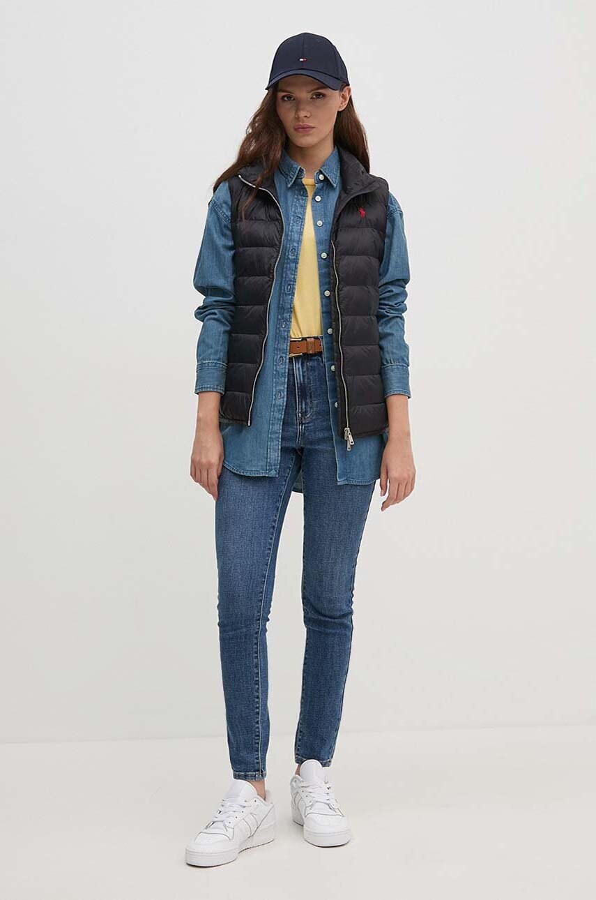 Джинсова сорочка Lauren Ralph Lauren жіноча regular класичний комір 200940311