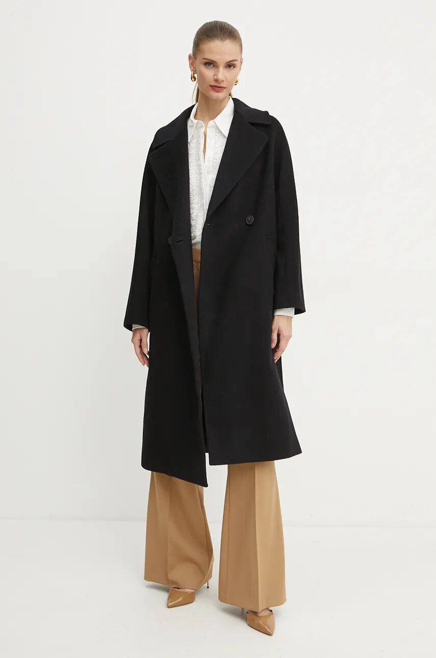 Сорочка Pinko жіноча колір білий regular класичний комір 104376 A273