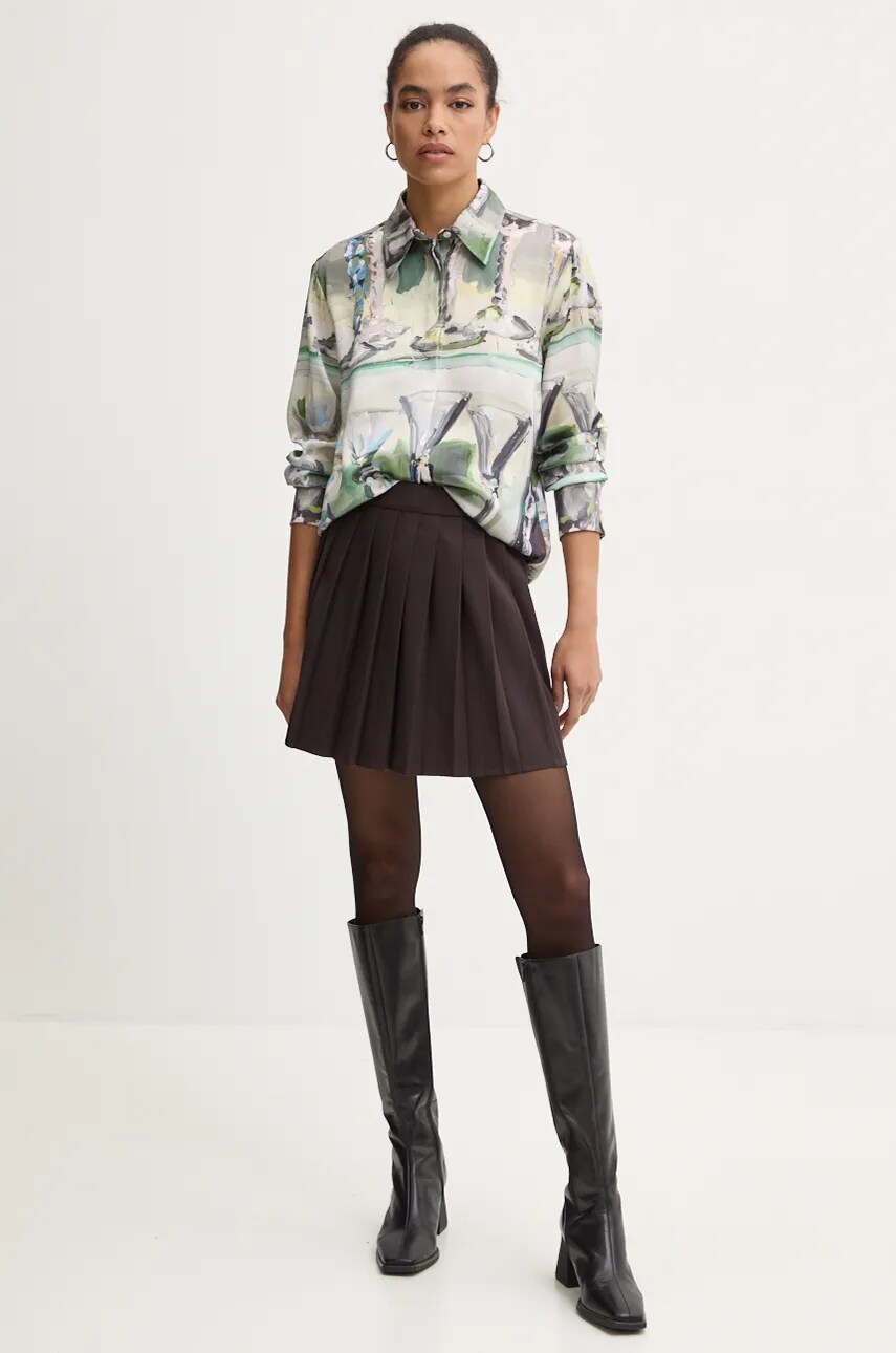 Сорочка MSGM x Jan De Vliegher жіноча relaxed класичний комір 3742MDE16.247859