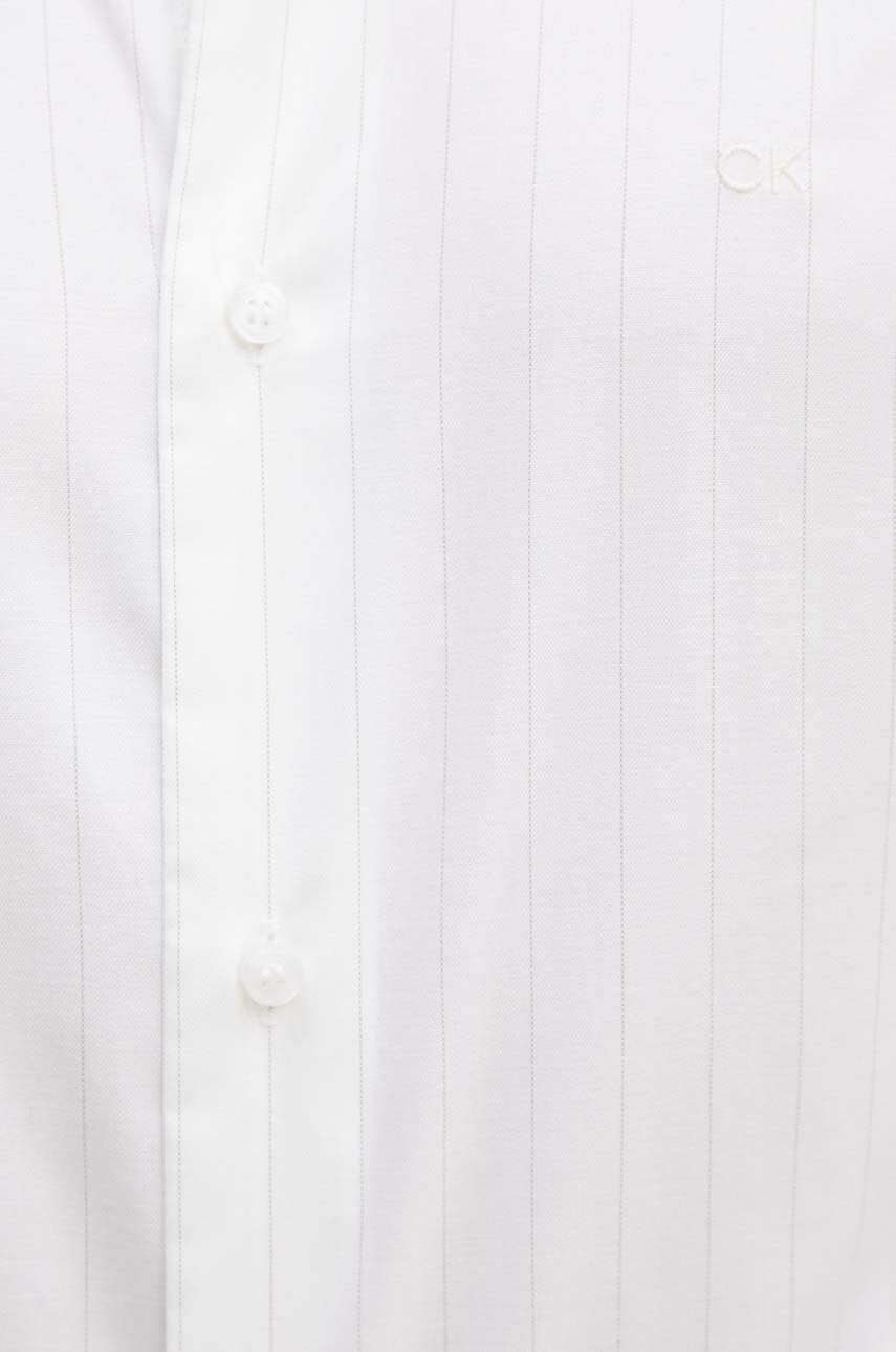 Сорочка Calvin Klein чоловіча колір бежевий regular комір button-down K10K113211