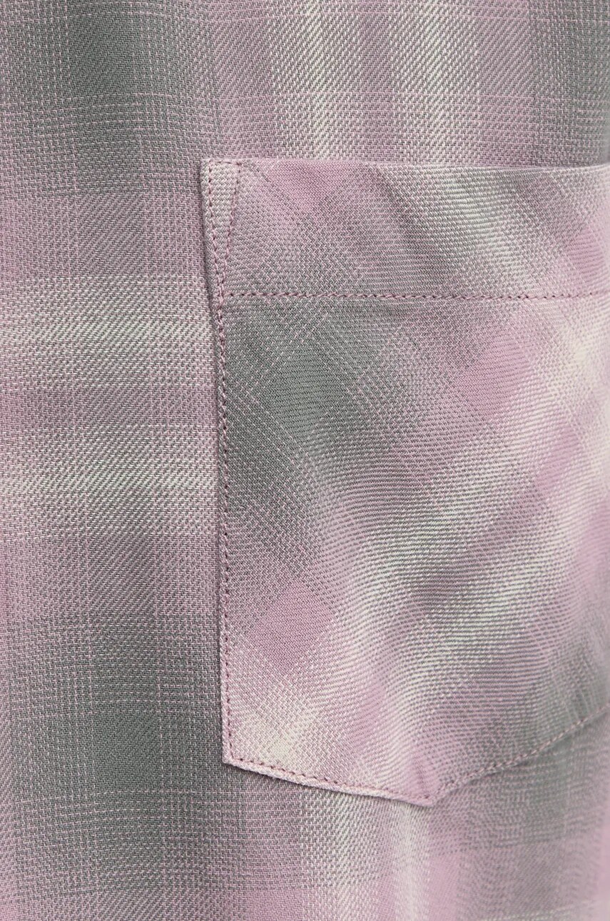Бавовняна сорочка Boss Orange чоловіча колір рожевий regular комір button-down 50524875