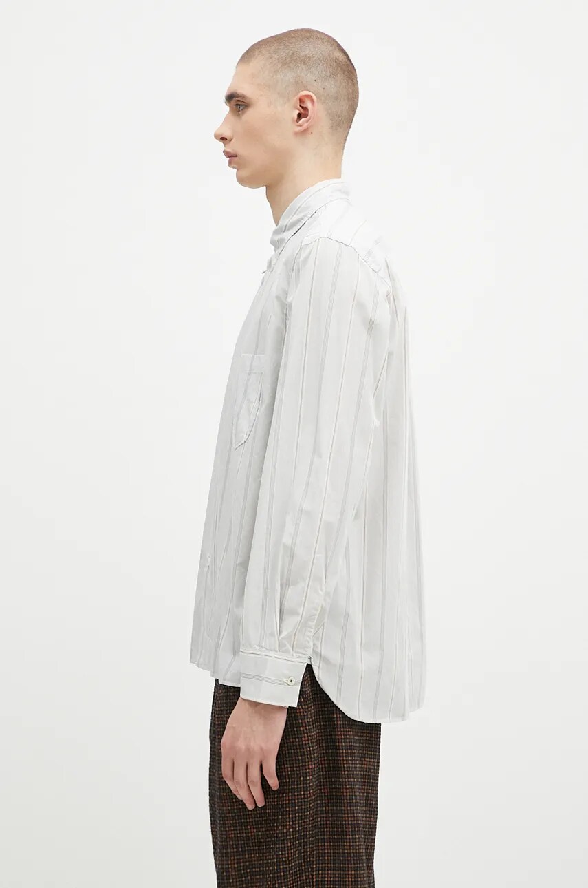 Бавовняна сорочка Universal Works чоловіча regular комір button-down 31553
