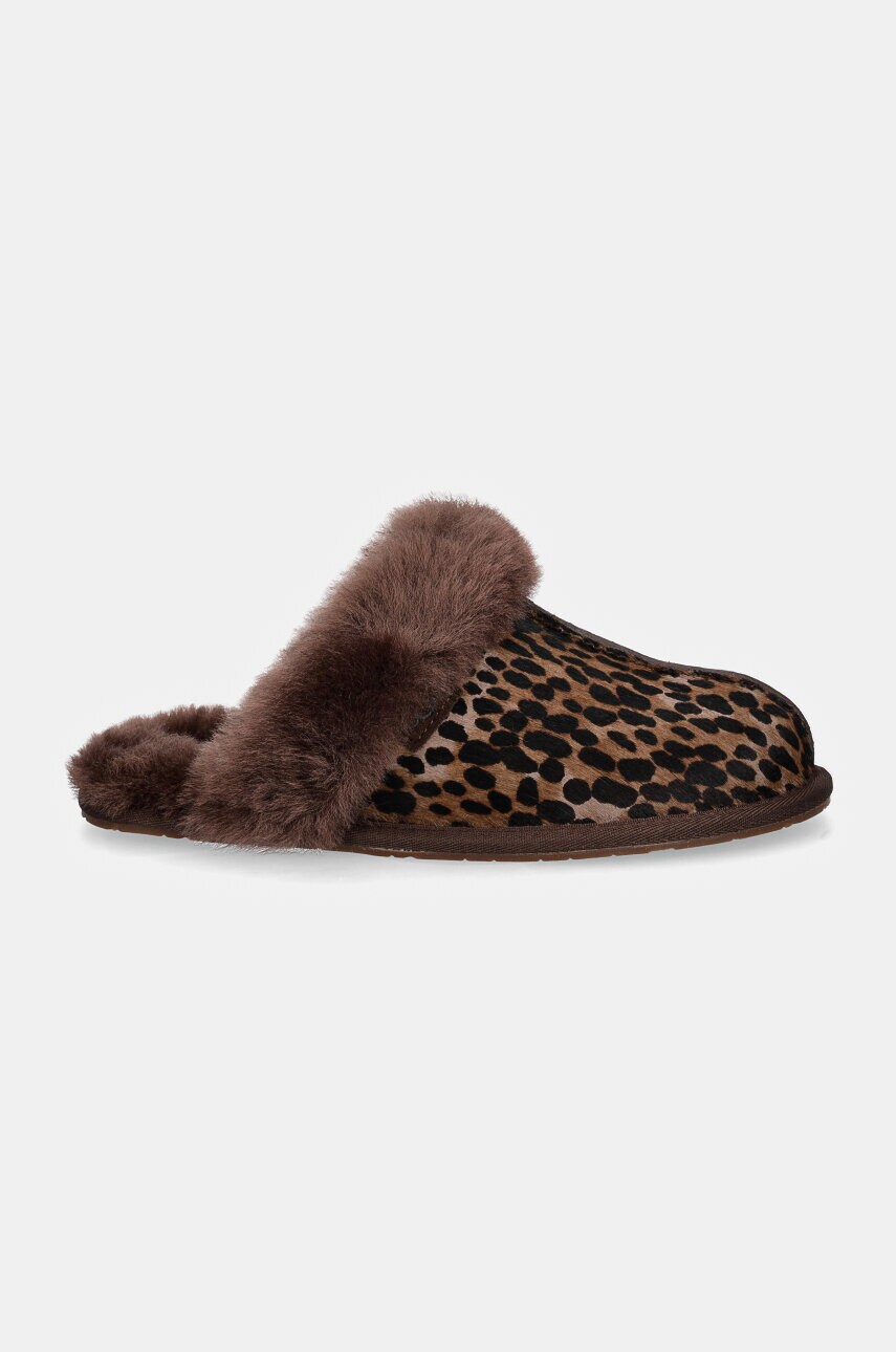 Тапочки UGG Scuffette Caspian колір коричневий 1158352-BCDR