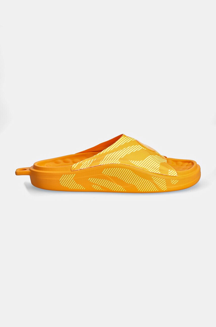 Шльопанці adidas by Stella McCartney Slide жіночі колір помаранчевий IE3412