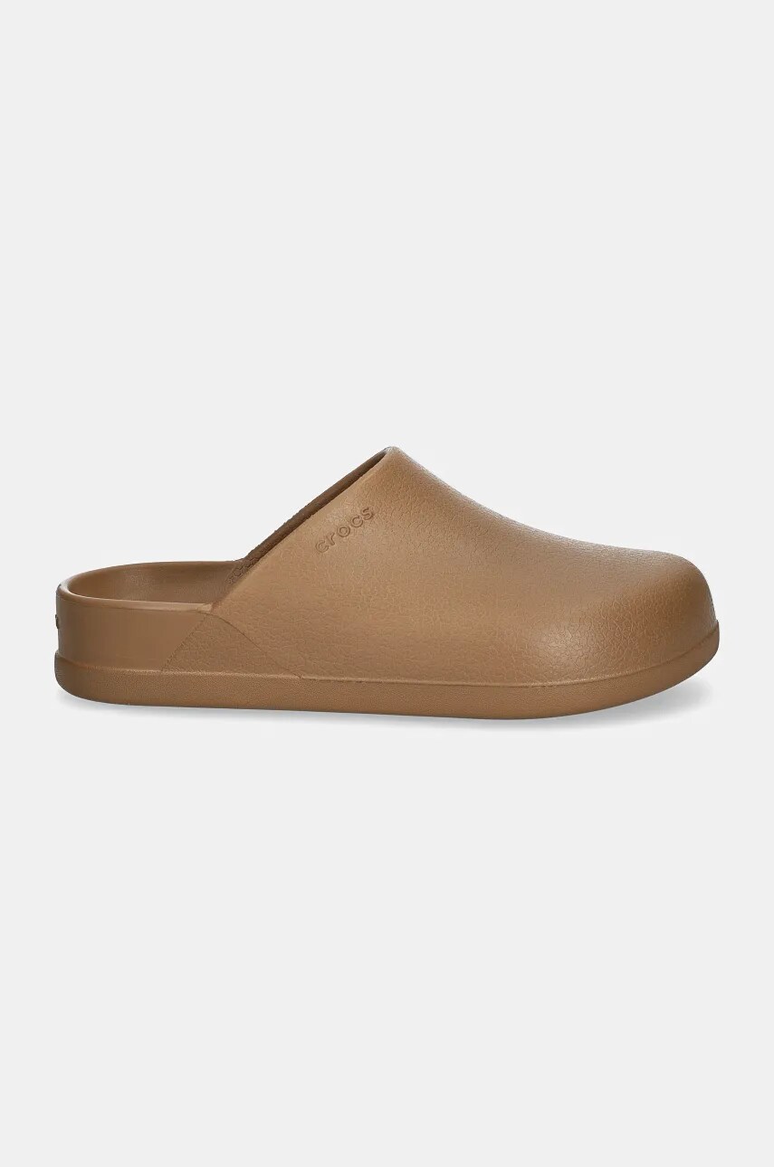 Шльопанці Crocs Dylan Clog жіночі колір бежевий 209366