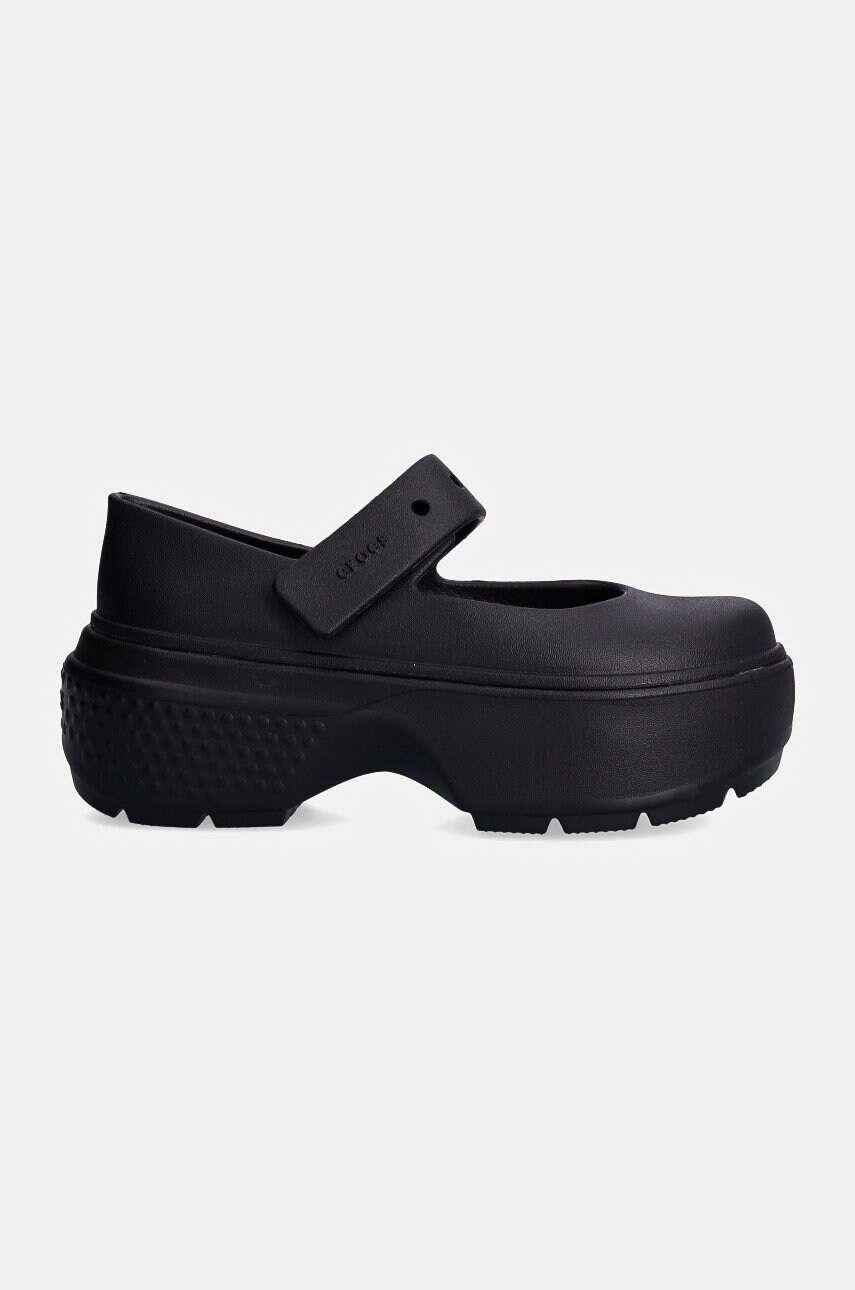 Балетки Crocs Stomp Mary Jane колір чорний  209939