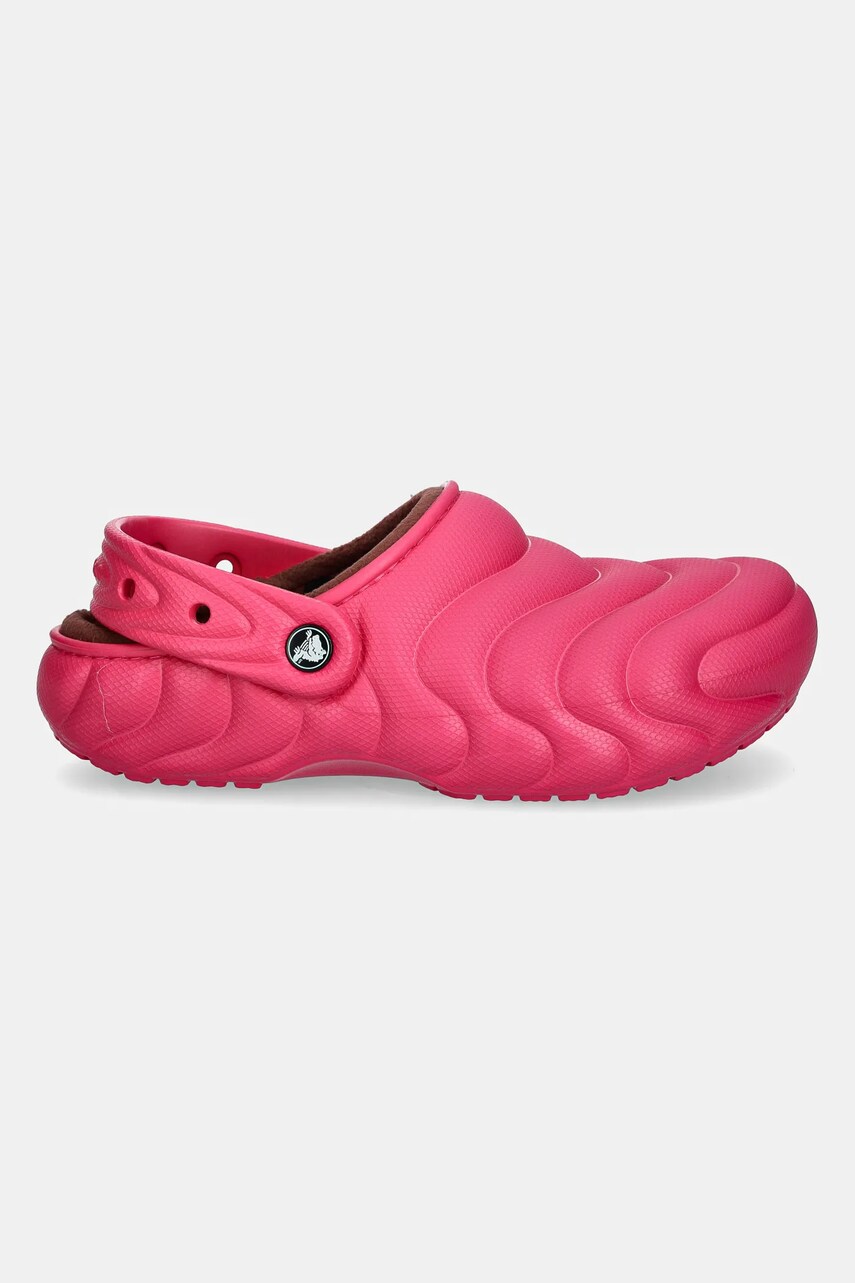 Тапочки Crocs Classic Lined Overpuff Clog колір рожевий 210059