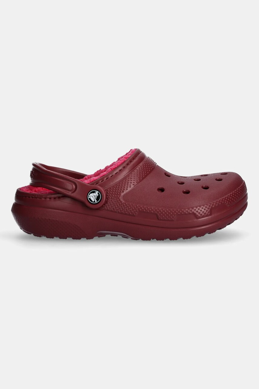 Тапочки Crocs Classic Lined Clog колір червоний 203591