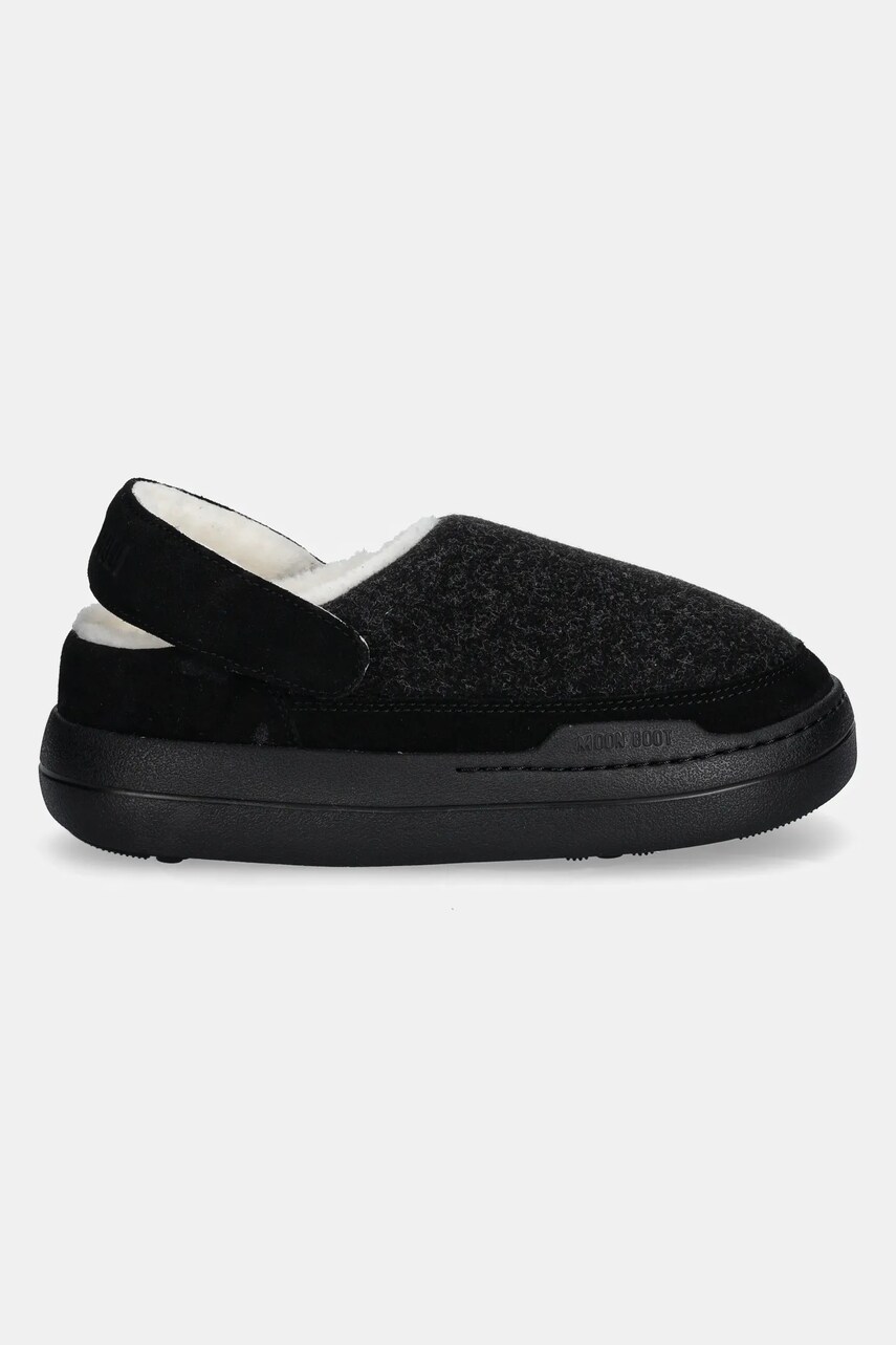 Тапочки Moon Boot MB PARK CLOG FELT колір чорний 80D2470090 N003
