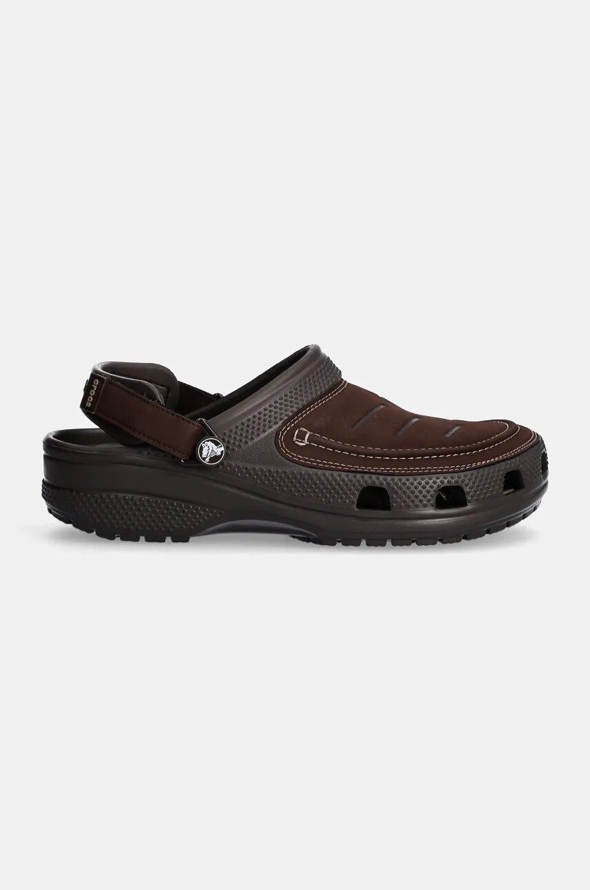 Шльопанці Crocs Yukon Vista II Lr Clog M чоловічі колір коричневий 207689