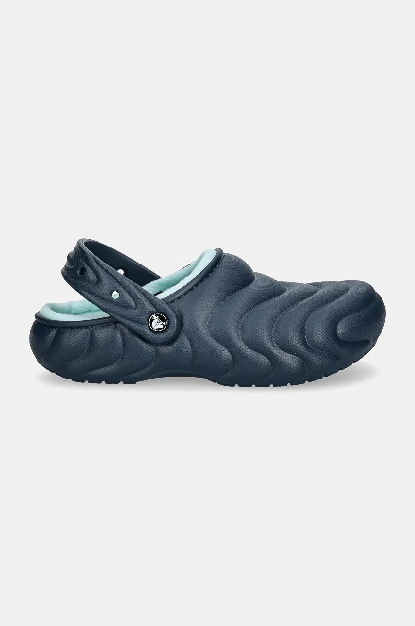 Шльопанці Crocs Classic Lined Overpuff Clog колір синій 210059