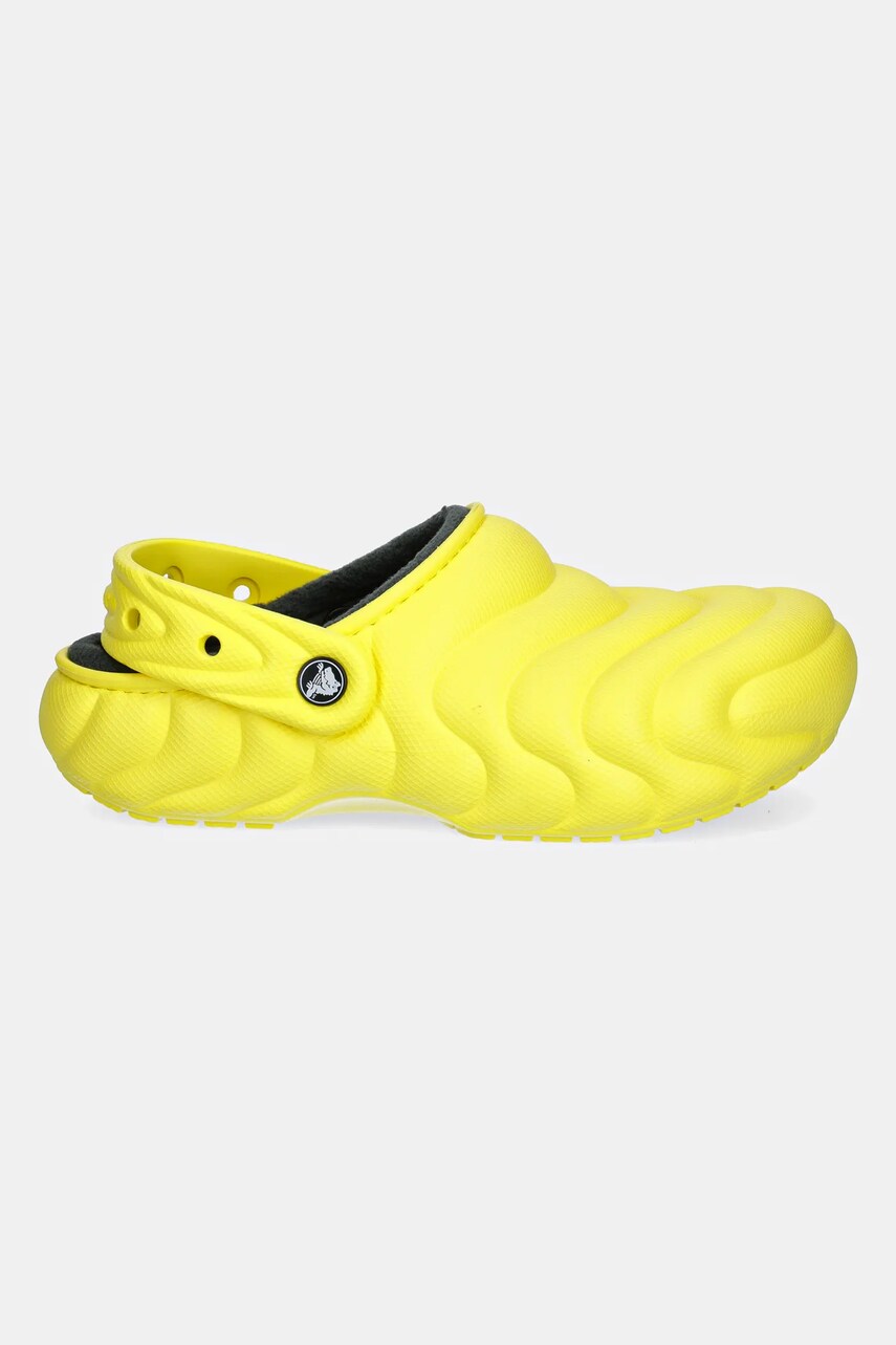 Тапочки Crocs Classic Lined Overpuff Clog колір жовтий 210059