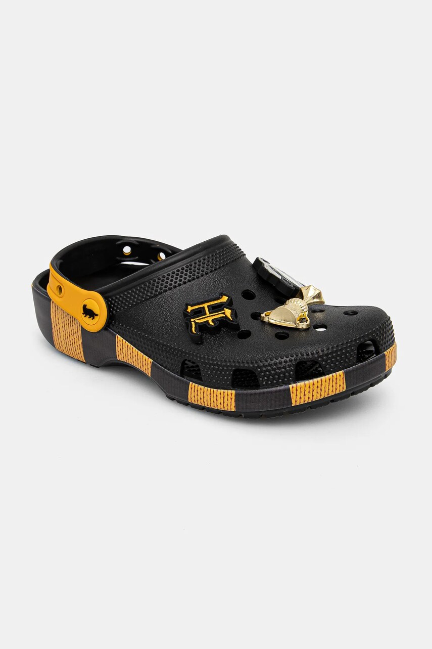 Шльопанці Crocs Classic Hufflepuff Clog колір чорний 210529