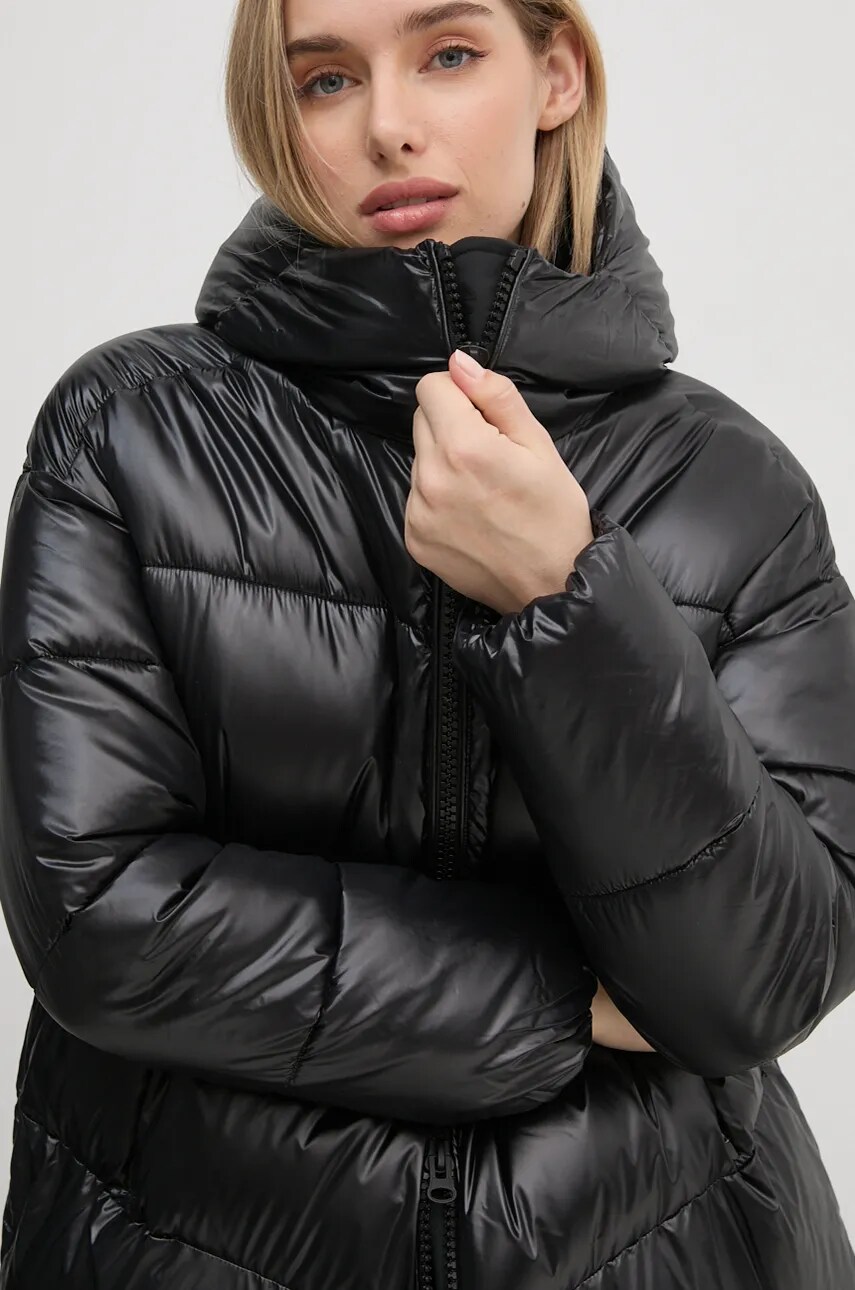 Куртка Save The Duck CLARICE жіноча колір чорний зимова oversize D41864W.LUCK19