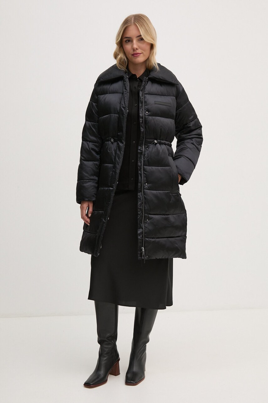 Куртка Calvin Klein жіноча колір чорний зимова K20K207728