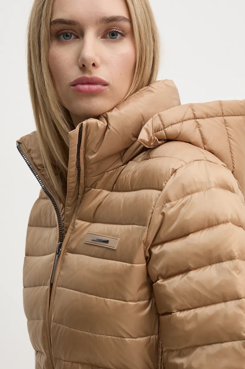 Куртка Calvin Klein жіноча колір сірий зимова K20K207732