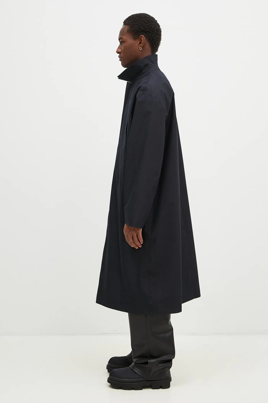 Пальто MM6 Maison Margiela чоловіче колір чорний перехідне SH0AH0003.M35200
