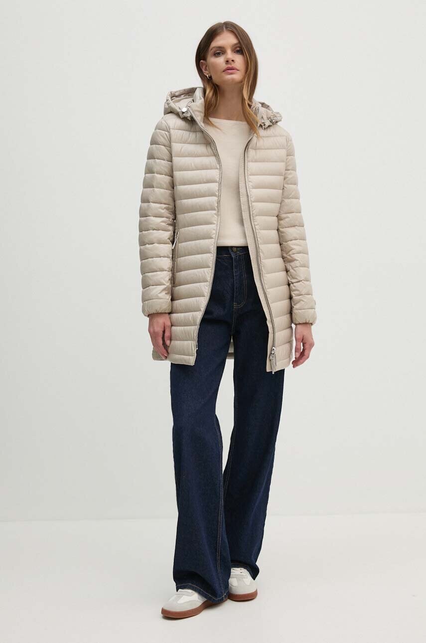 Куртка Calvin Klein жіноча колір сірий перехідна K20K207109