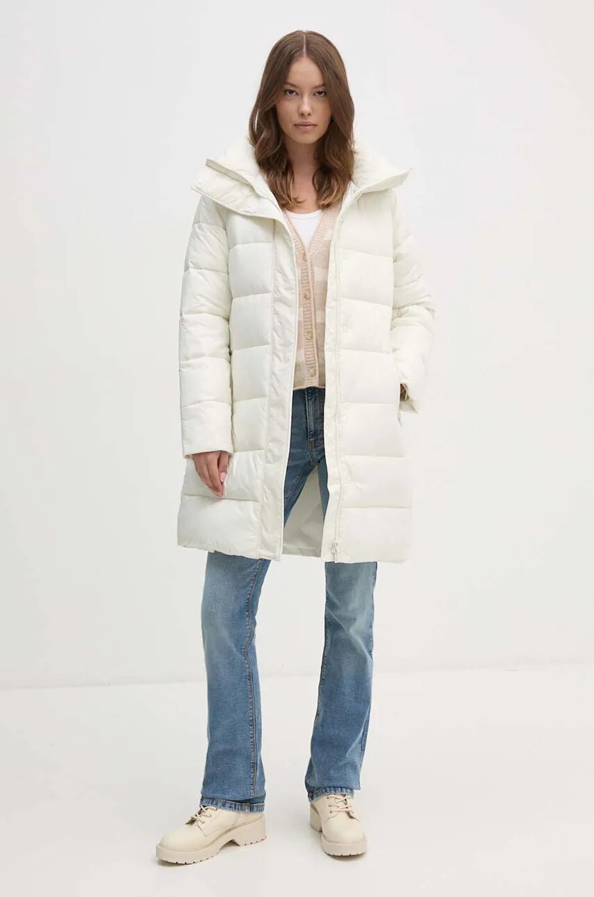 Куртка Calvin Klein Jeans жіноча колір білий зимова J20J223578