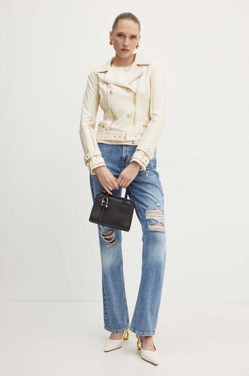 Куртка Guess MYLA жіноча колір білий перехідна W4YL33 K8S30