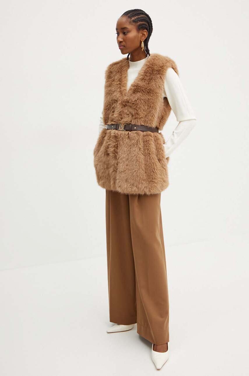 Безрукавка Marciano Guess CHLOE жіночий колір бежевий перехідний 4YGL28 7128A