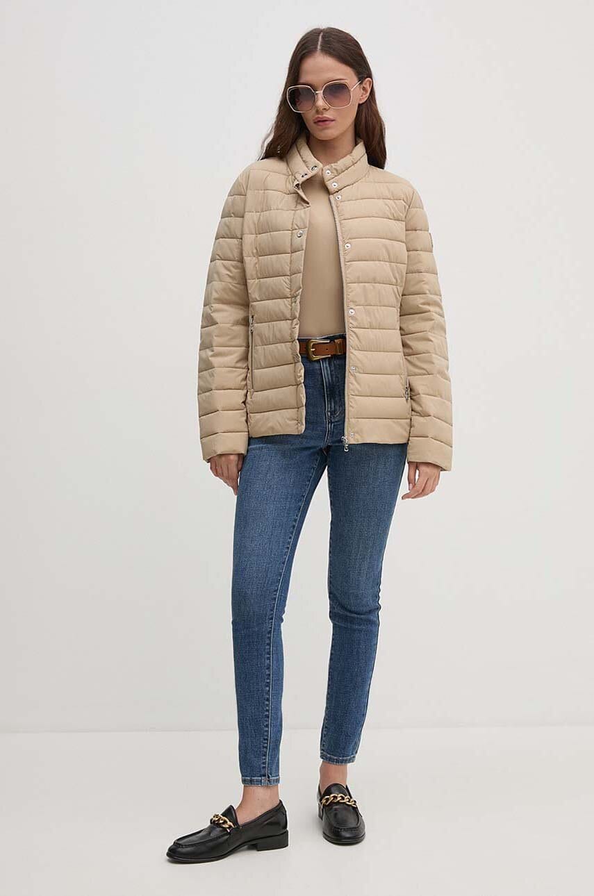 Куртка Lauren Ralph Lauren жіноча колір бежевий перехідна 297951281