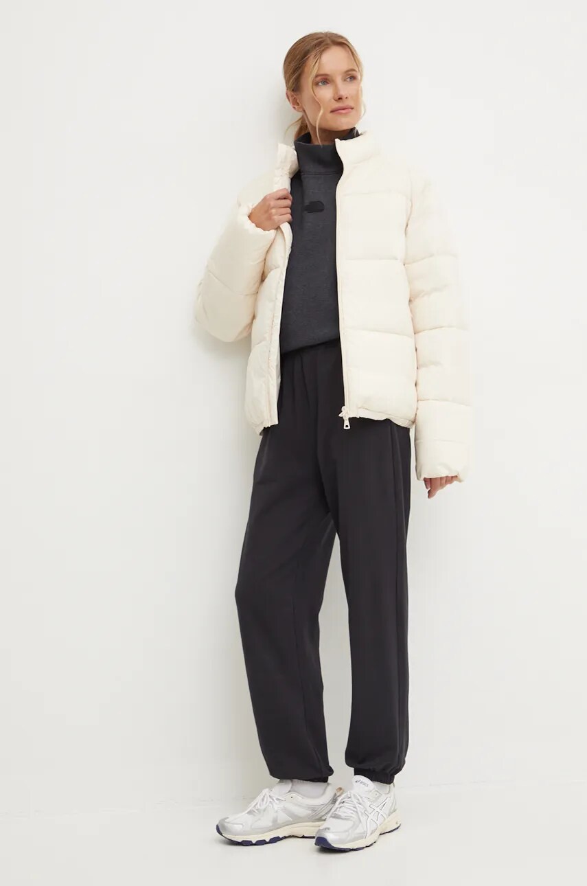 Куртка EA7 Emporio Armani жіноча колір бежевий зимова PNHXZ.6DUB02