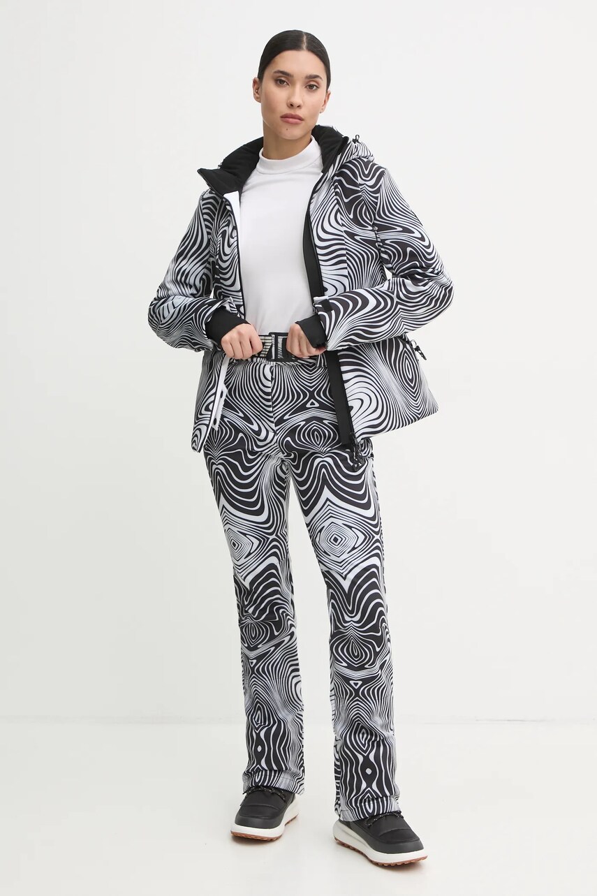 Гірськолижна куртка EA7 Emporio Armani колір чорний TN8HZ.6DTG04