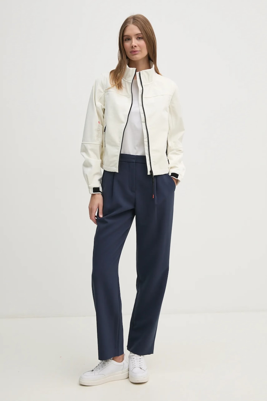 Куртка Superdry жіноча колір бежевий перехідна W5011745A-71D