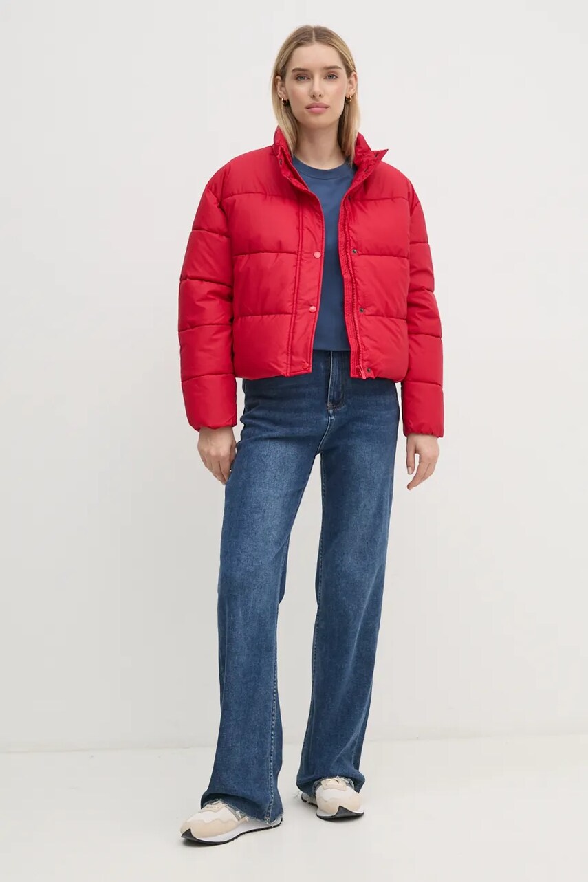 Куртка Pepe Jeans CARLEY жіноча колір червоний зимова PL402453