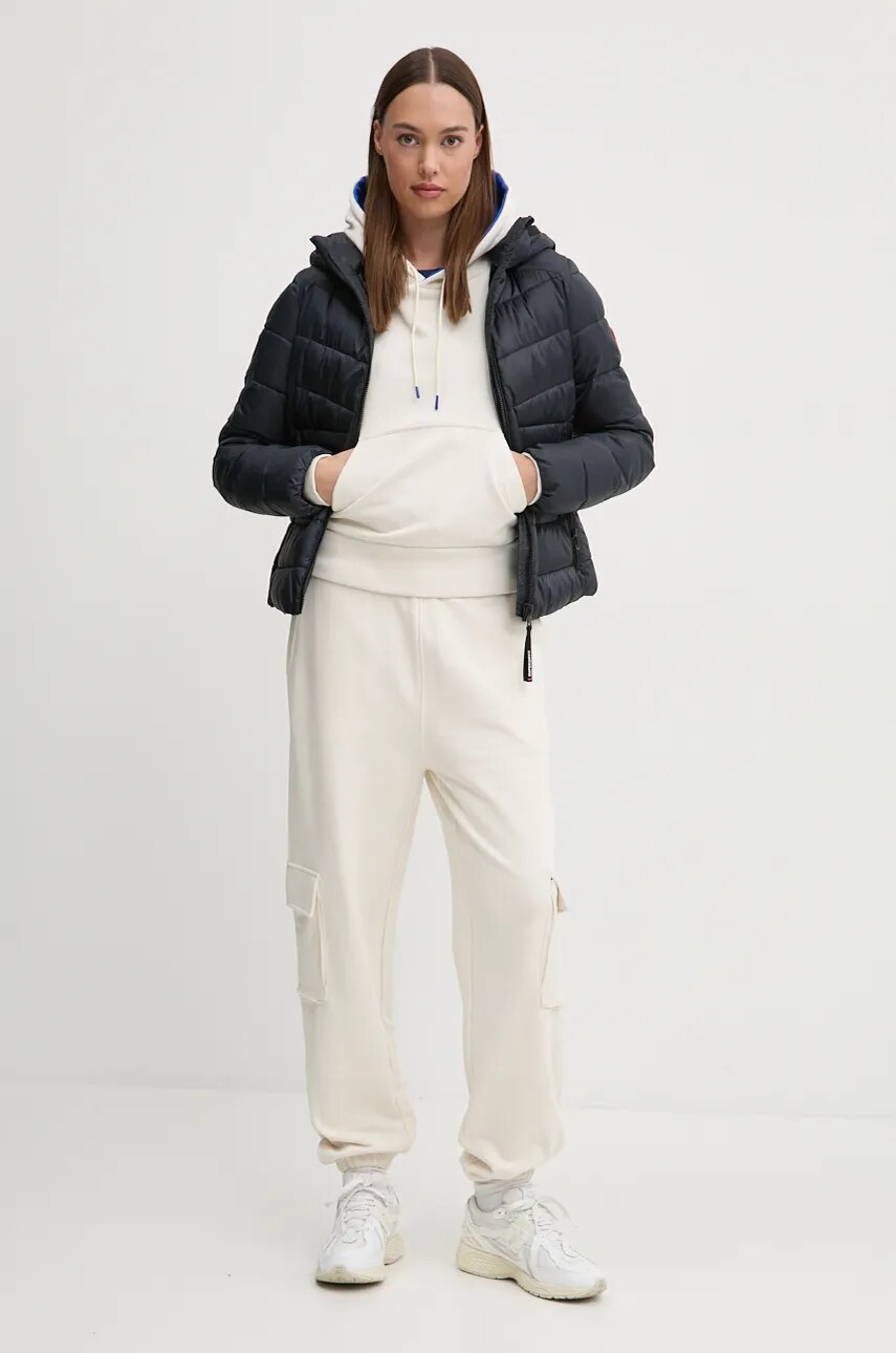 Куртка Superdry жіноча колір синій зимова W5011724A-98T