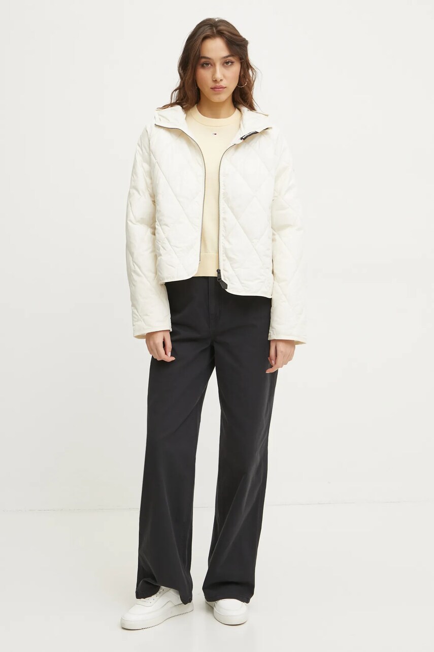 Куртка Superdry жіноча колір бежевий перехідна oversize W5011795A-STA