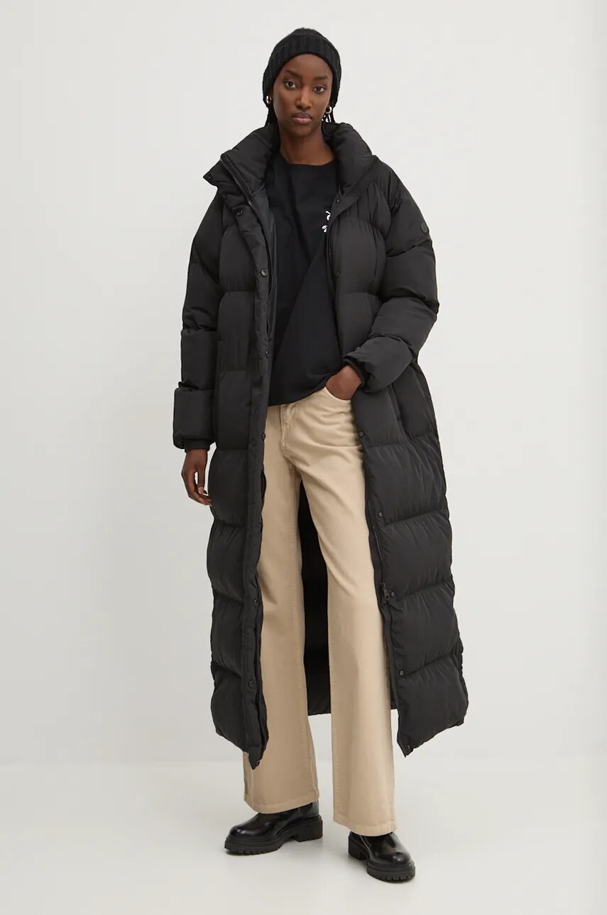 Куртка Superdry жіноча колір чорний зимова W5011800A-02A