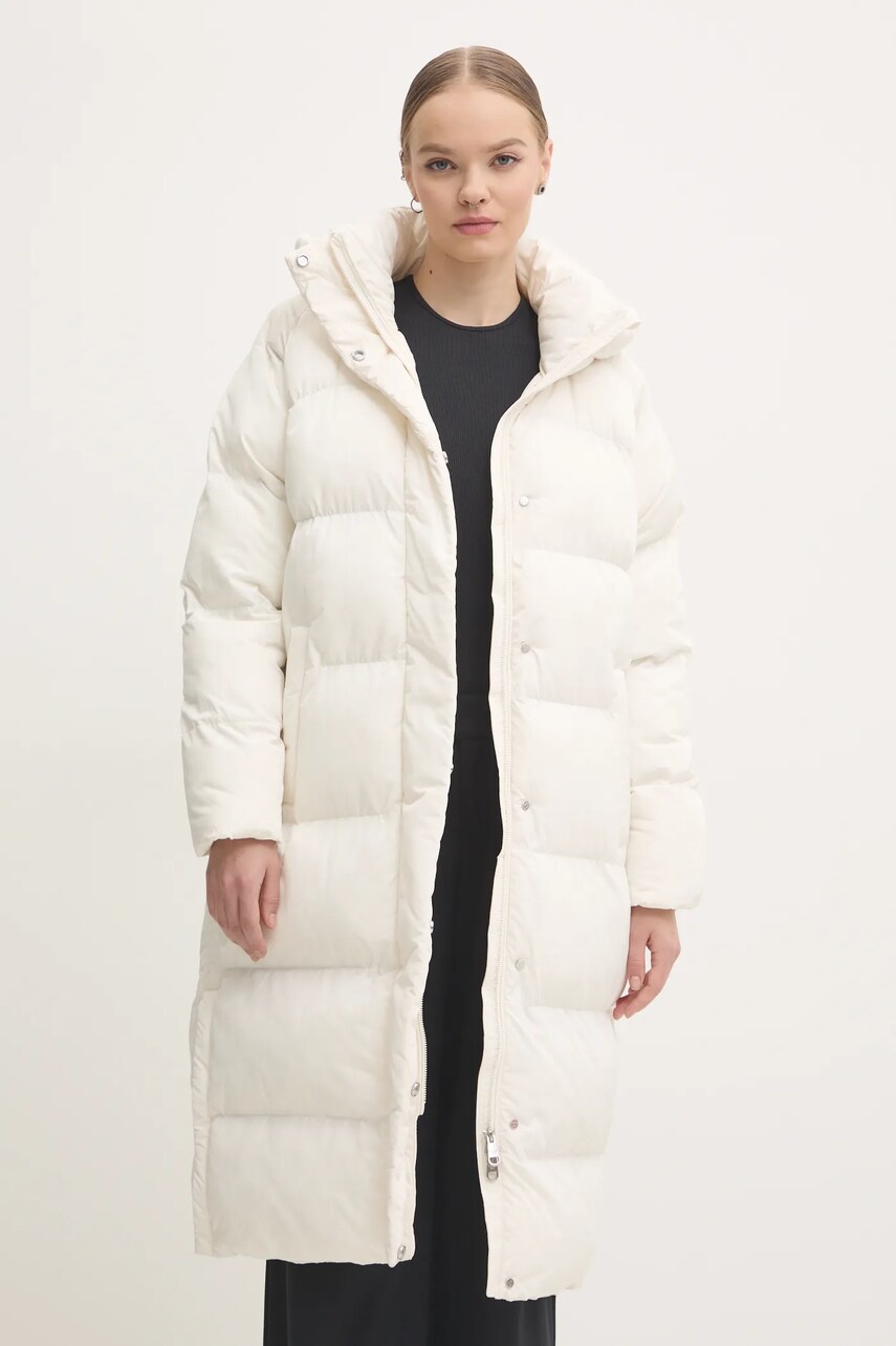 Куртка Superdry жіноча колір бежевий зимова W5011801A-STA