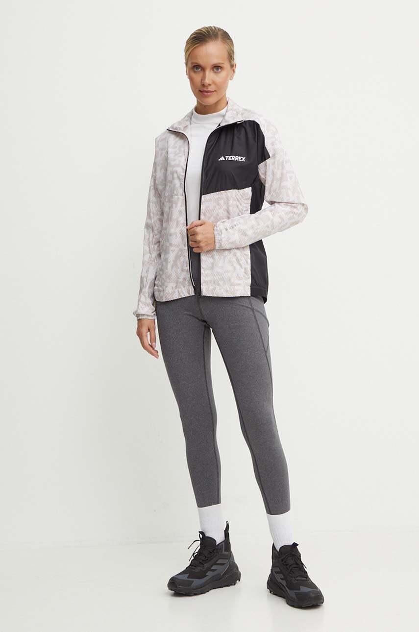 Вітровка adidas TERREX колір чорний IW9245