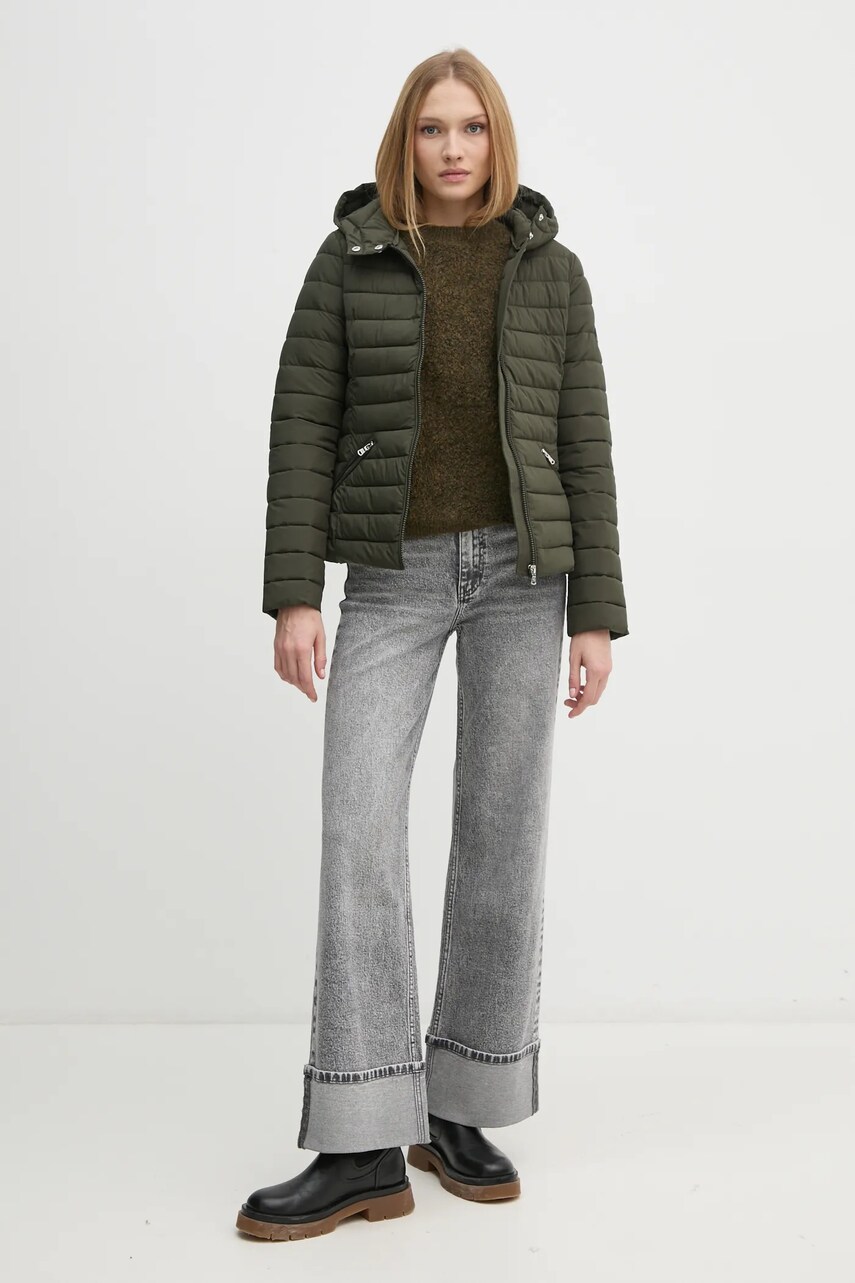 Куртка Lauren Ralph Lauren жіноча колір зелений зимова 297957492