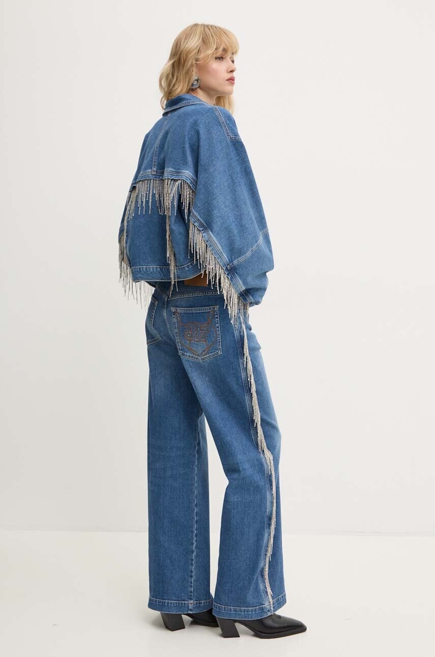 Джинсова куртка MUNTHE TRUFFY жіноча перехідна oversize 243152024308
