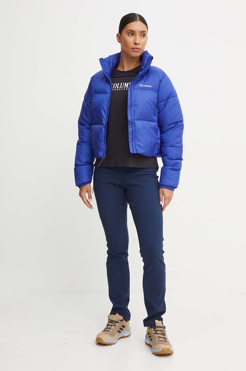 Куртка Columbia Puffect Colorblock жіноча зимова 2088501