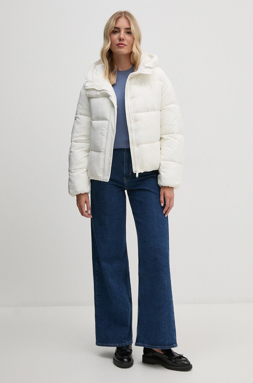 Куртка Calvin Klein Jeans жіноча колір білий зимова J20J224112