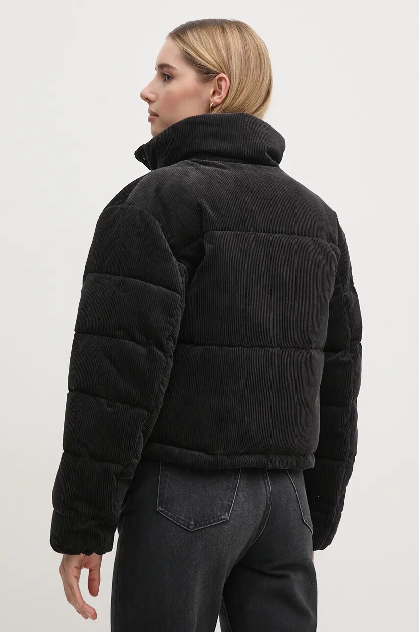 Вельветова куртка Calvin Klein Jeans колір чорний зимова oversize J20J224620