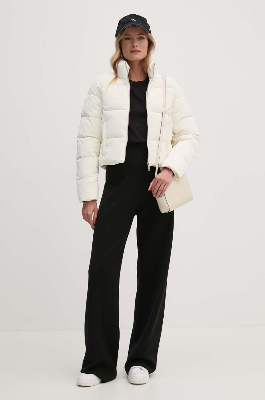 Куртка Calvin Klein Jeans жіноча колір бежевий зимова J20J224428