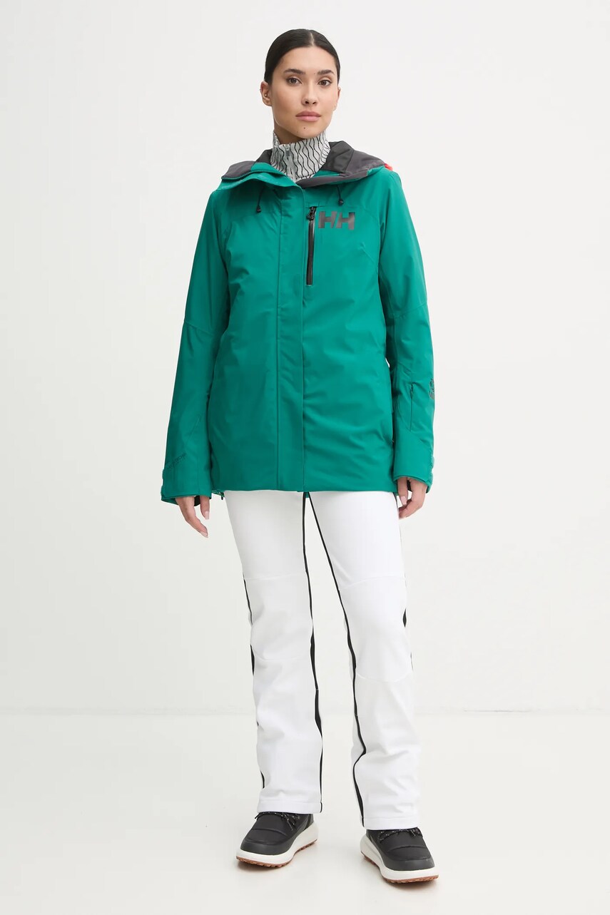 Куртка Helly Hansen Powshot колір зелений 65760