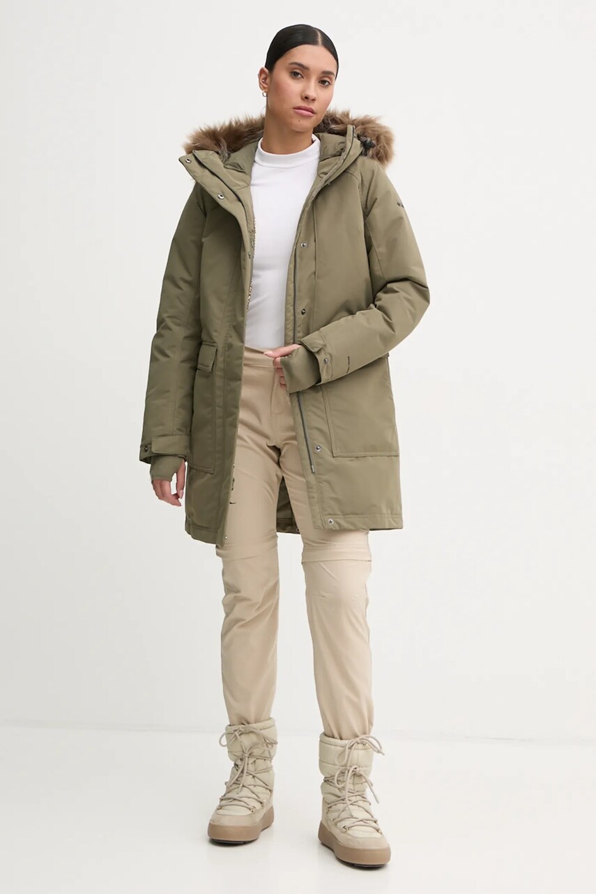 Куртка outdoor Columbia Little Si колір зелений 2085764
