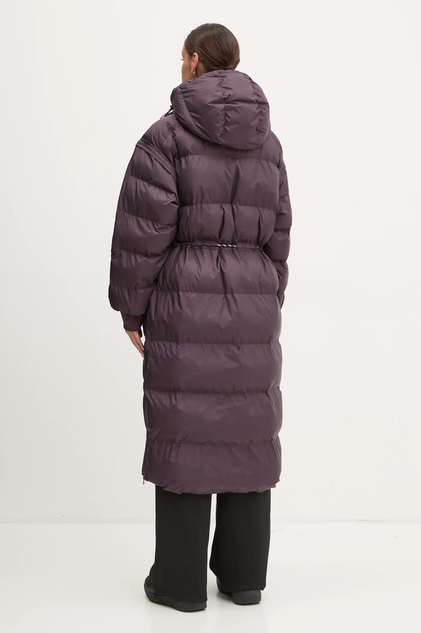 Куртка adidas by Stella McCartney жіноча колір фіолетовий зимова IX3082