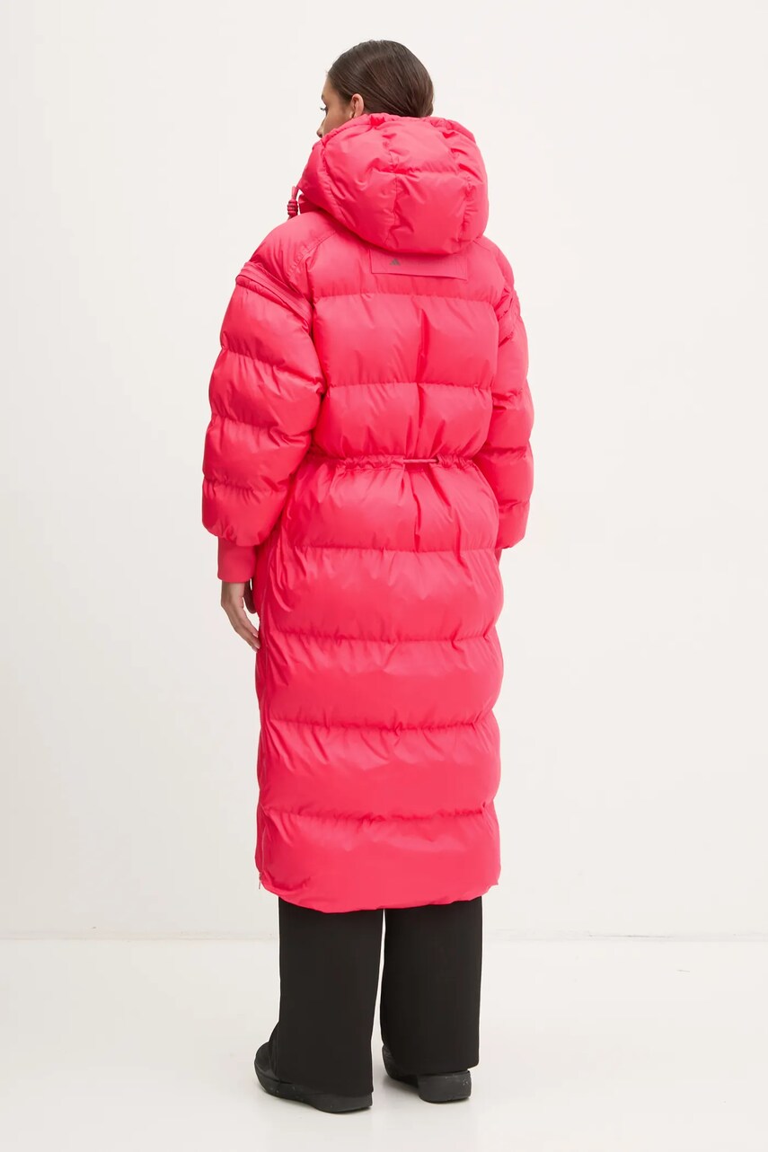 Куртка adidas by Stella McCartney жіноча колір червоний зимова IX3083