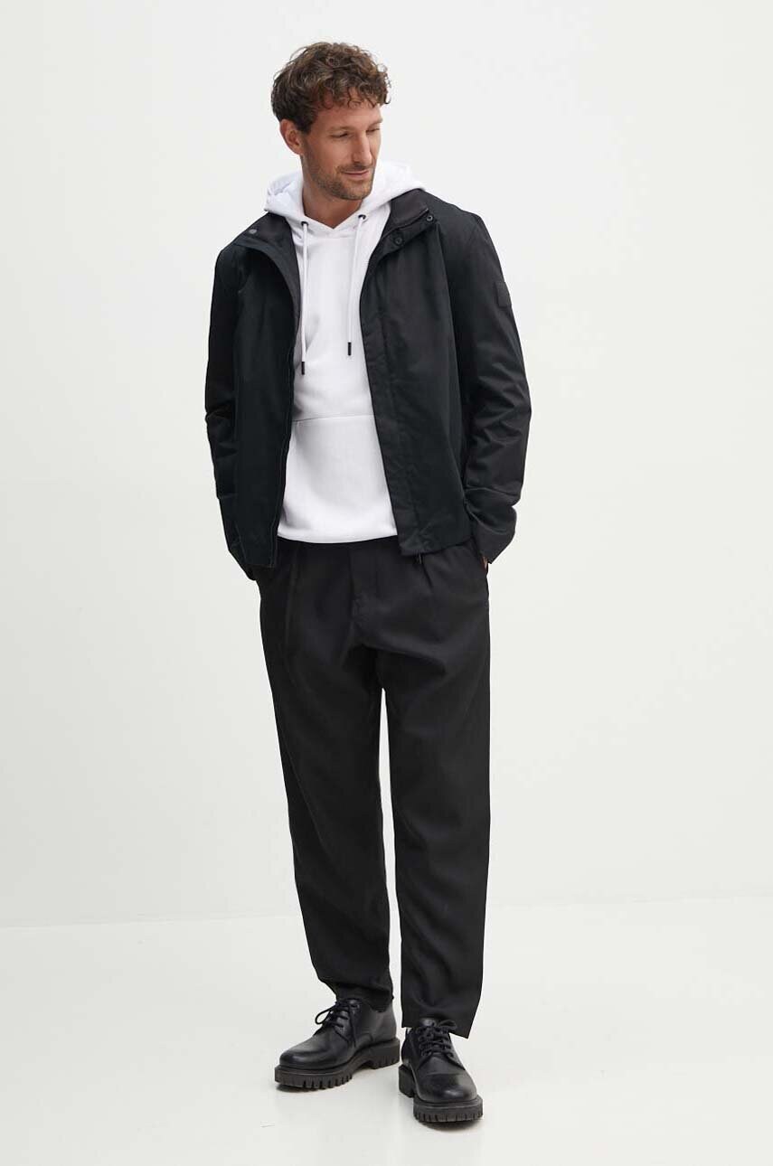 Куртка Calvin Klein чоловіча колір чорний перехідна K10K112784