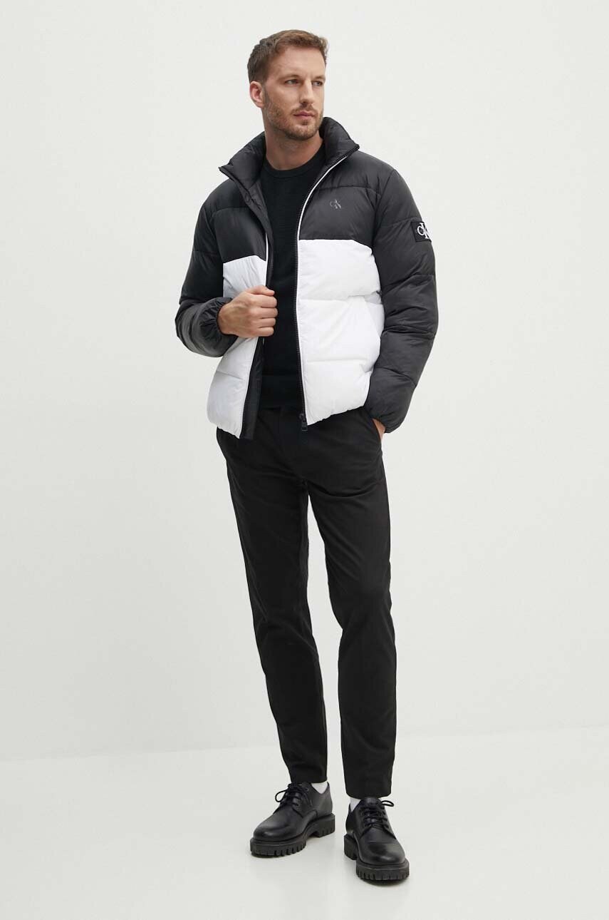 Куртка Calvin Klein Jeans чоловіча колір чорний зимова J30J325584